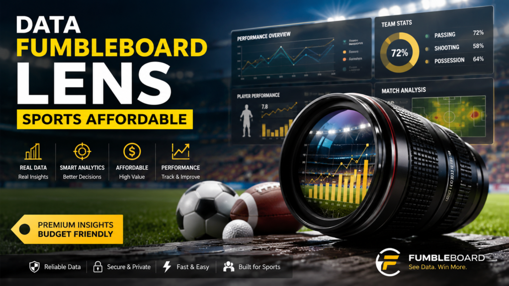 data fumbleboard lens sports affordable