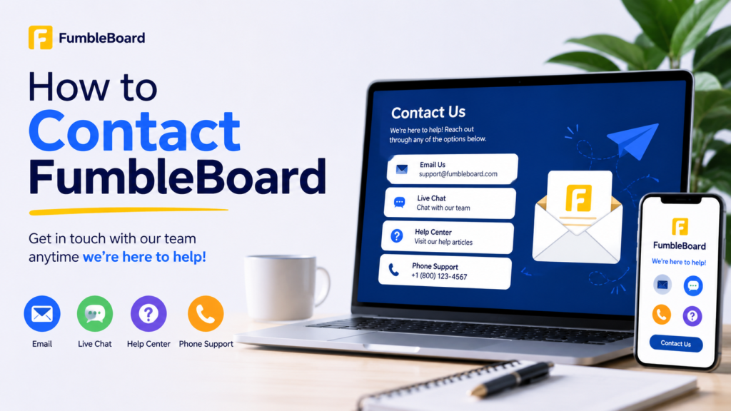 How to Contact FumbleBoard