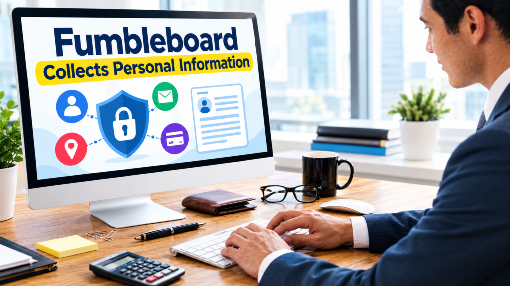 Fumbleboard Collects Personal Information